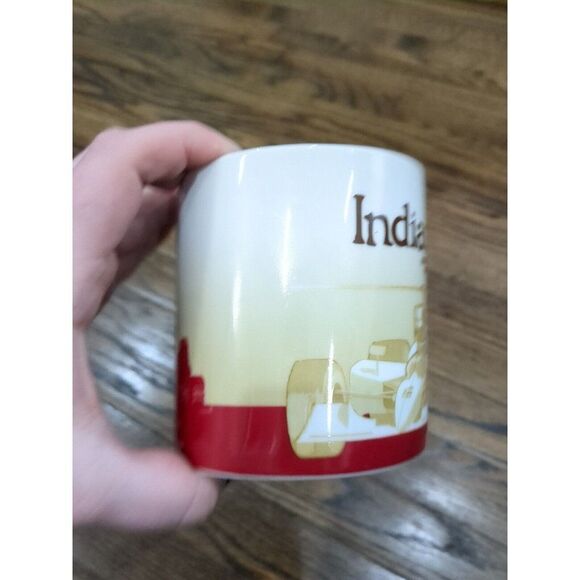 2011 Starbucks Global Icon Series Indianapolis INDY 500 Coffee Mug 16 oz - Picture 4 of 6